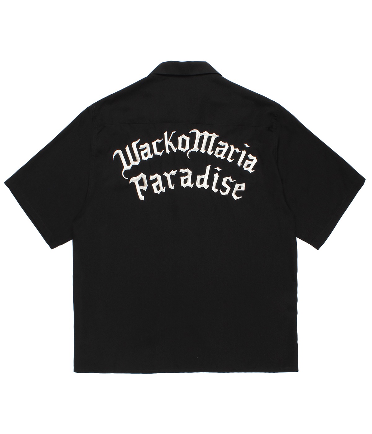 50'S OPEN COLLAR SHIRT (TYPE-2)【BLACK】