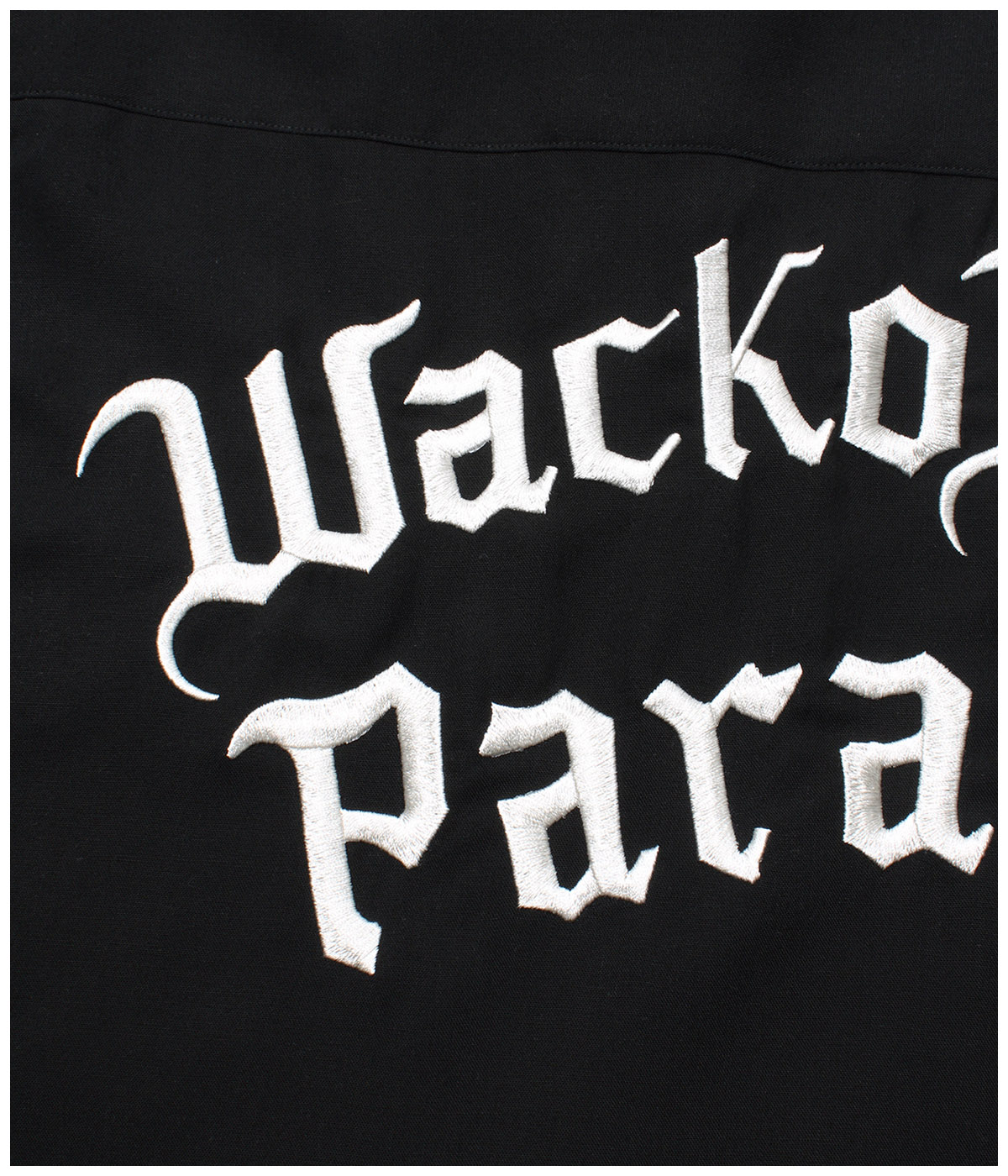 50'S OPEN COLLAR SHIRT (TYPE-2)【BLACK】