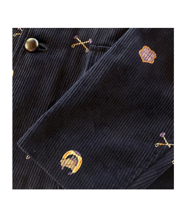 COLLEGIATE - CORDUROY SPORT BACK JACKET