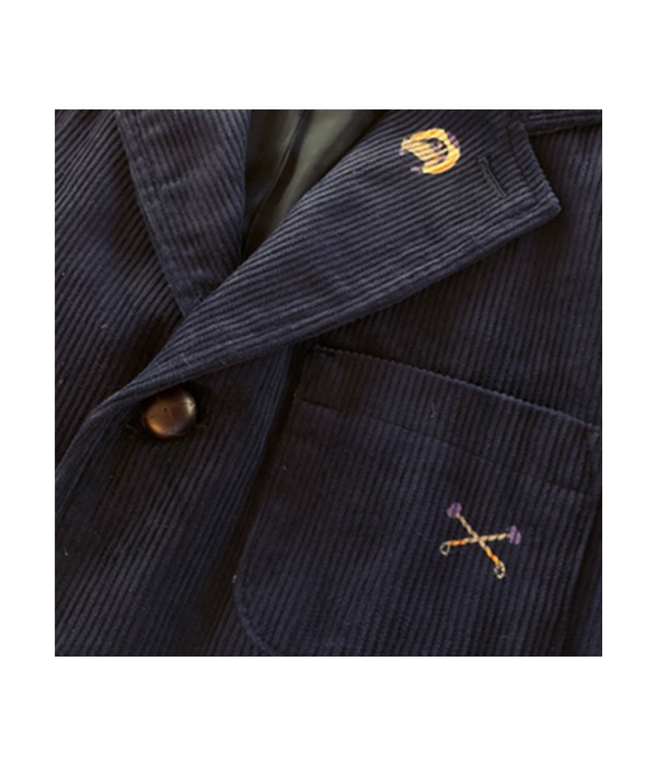 COLLEGIATE - CORDUROY SPORT BACK JACKET