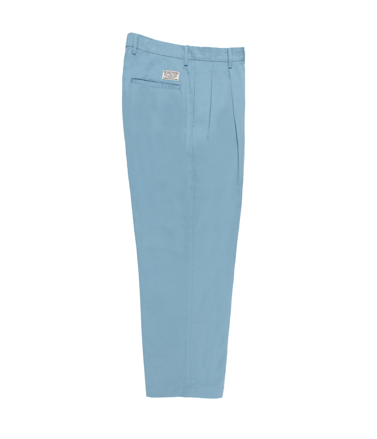 SOLBIATI / DOUBLE PLEATED TROUSERS【BLUE】｜WACKO MARIA｜MELTING