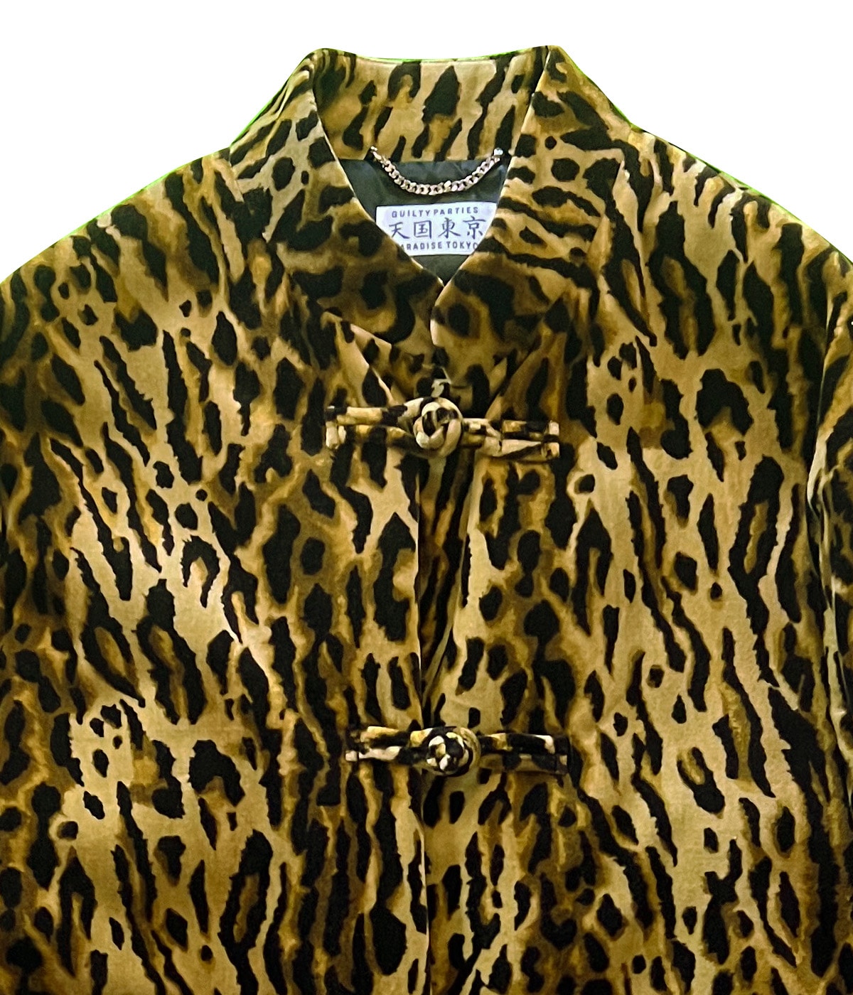 LEOPARD KUNG-FU JACKET【BROWN】｜WACKO MARIA｜MELTING POT