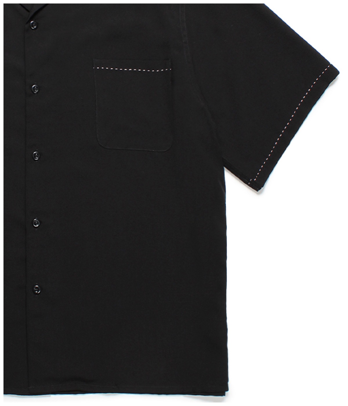 即完売美品　ワコマリア　無地50's shirt BLACK XLサイズ WACKO MARIA】 50'S SHIRT S/S ( TYPE-3 ) ⇒ ¥30,250
