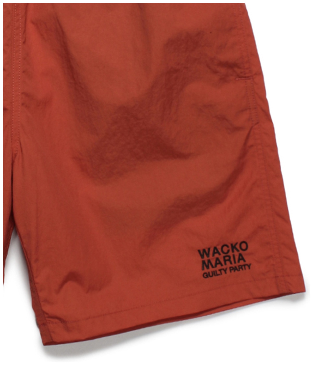 NYLON BOARD SHORTS【ORANGE】｜WACKO MARIA｜MELTING POT（正規