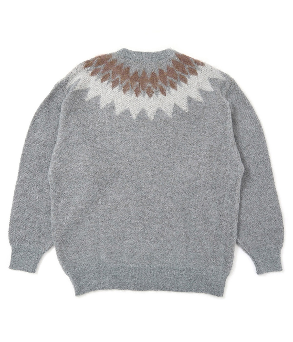 NATIVE ARROW C/N SWEATER【IVORY】