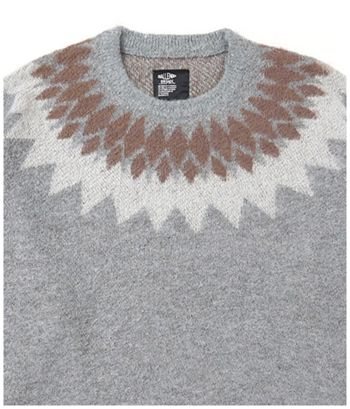 NATIVE ARROW C/N SWEATER【IVORY】