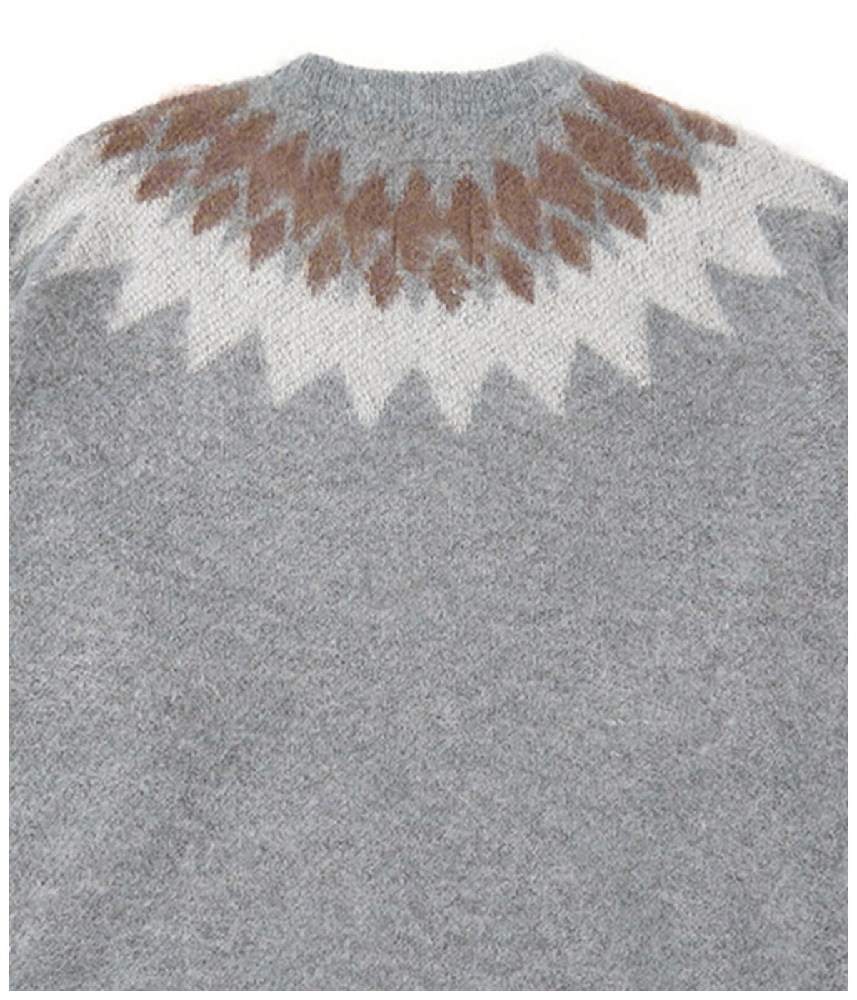 NATIVE ARROW C/N SWEATER【IVORY】