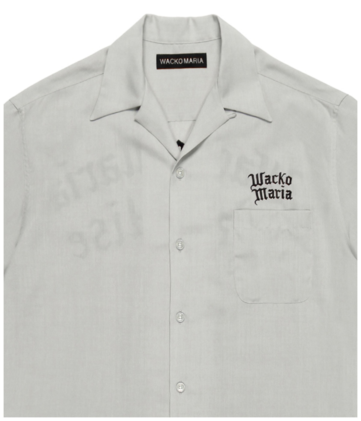 50'S OPEN COLLAR SHIRT (TYPE-2)【L-GRAY】