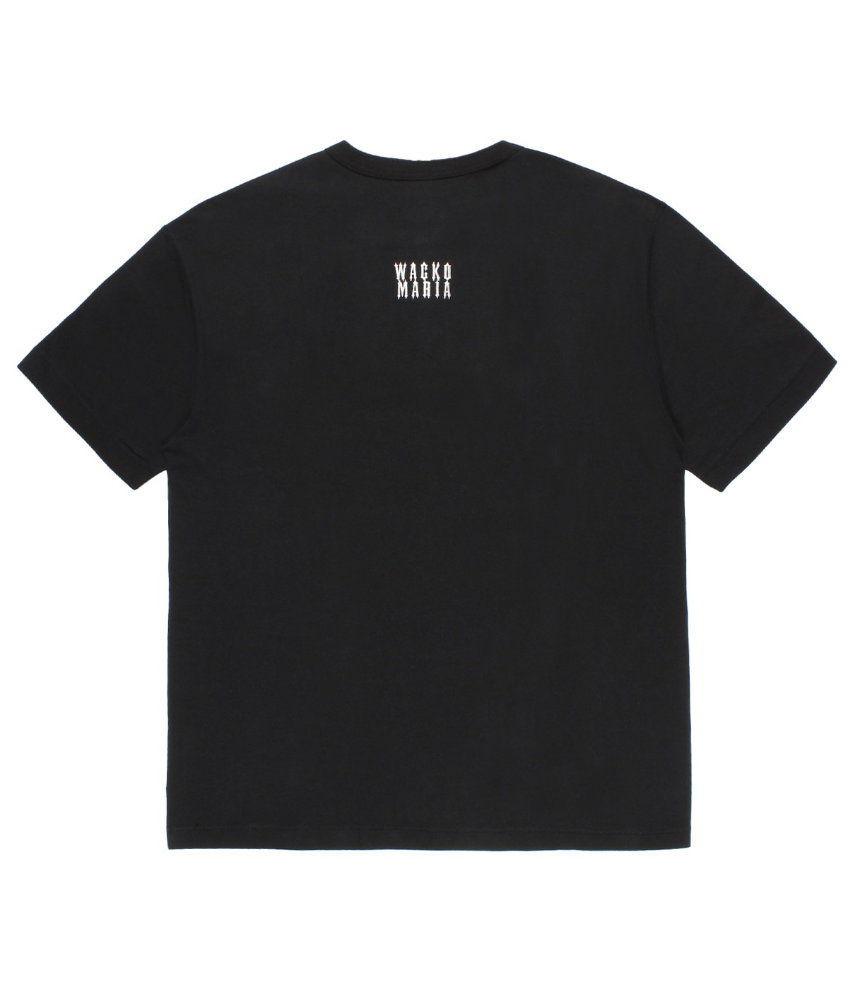 HEALTHKNIT / HENRY NECK T-SHIRT【BLACK】｜WACKO MARIA｜MELTING POT