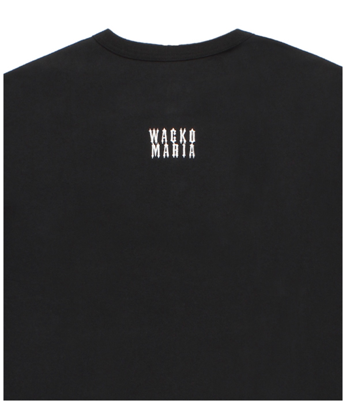 HEALTHKNIT / HENRY NECK T-SHIRT【BLACK】｜WACKO MARIA｜MELTING POT