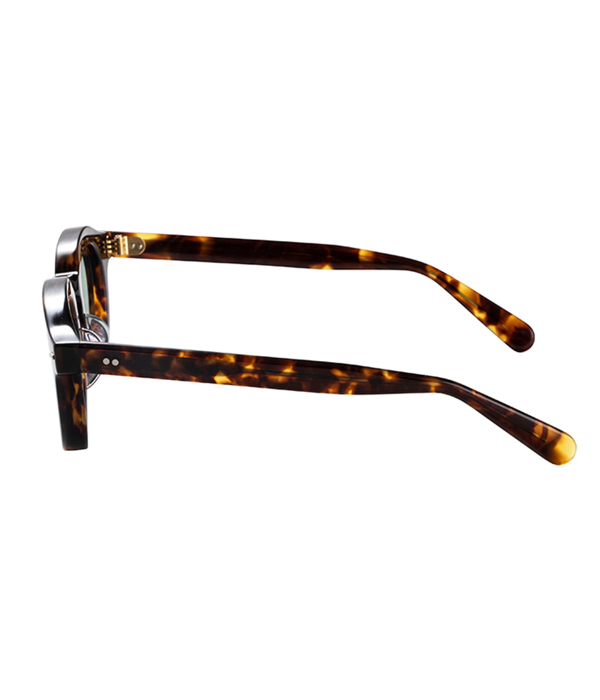 B/W TYPE GLASSES -CLASSIC MODEL-【DEMI/GREEN】｜CALEE｜MELTING POT