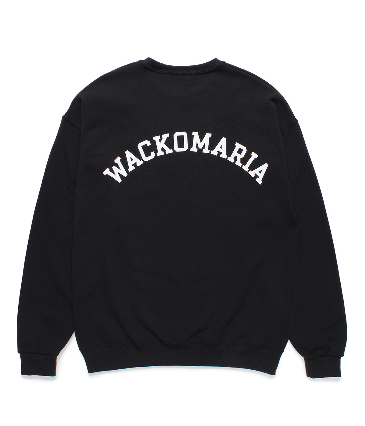 トップス WACKO MARIA Tim Lehi Crew Neck L/S T BLK TIM LEHI / CREW NECK SWEAT SHIRT (TYPE-2)【BLACK】｜WACKO MARIA
