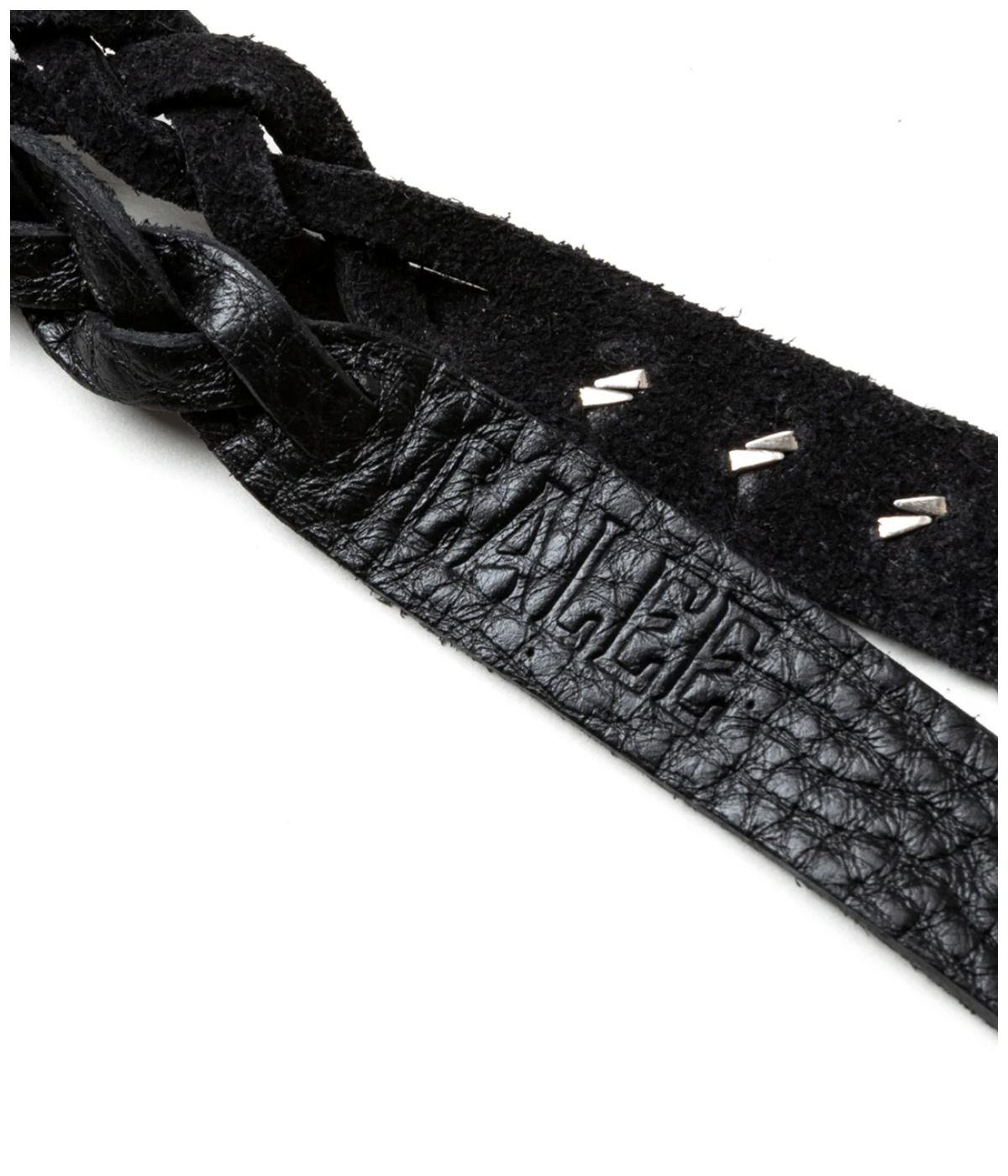 STUDS & KNITTING LEATHER LONG KEY RING -TYPE A-【2 Colors Available】