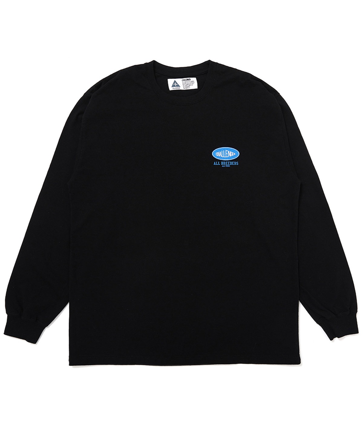 L/S FROG TEE【BLACK】