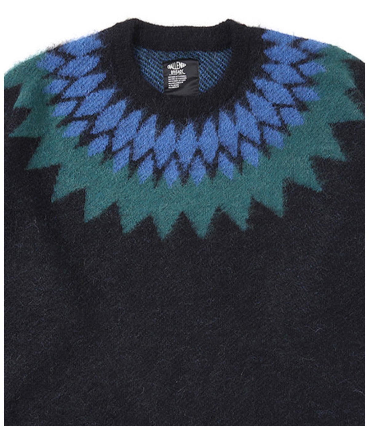 NATIVE ARROW C/N SWEATER【BLACK】