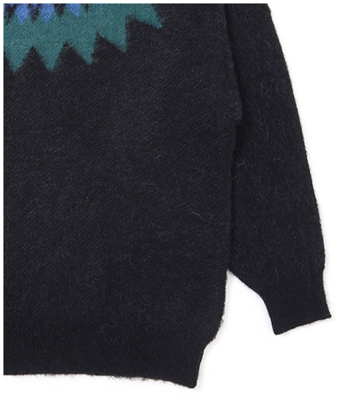 NATIVE ARROW C/N SWEATER【BLACK】