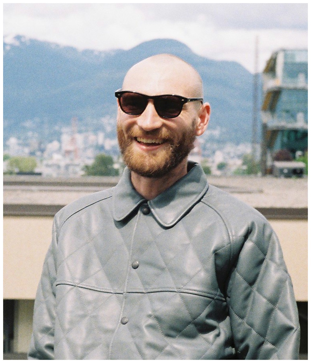 Lunetta BADA / SUNGLASSES MODIFIED NO.7【BLACK-GREEN LENS