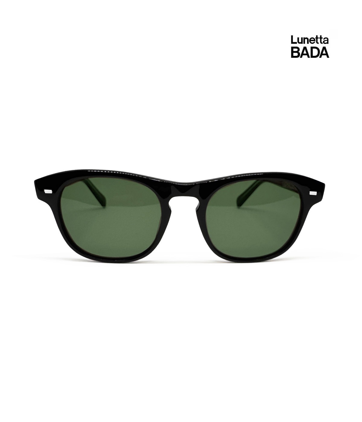 Lunetta BADA / SUNGLASSES MODIFIED NO.7【BLACK-GREEN LENS