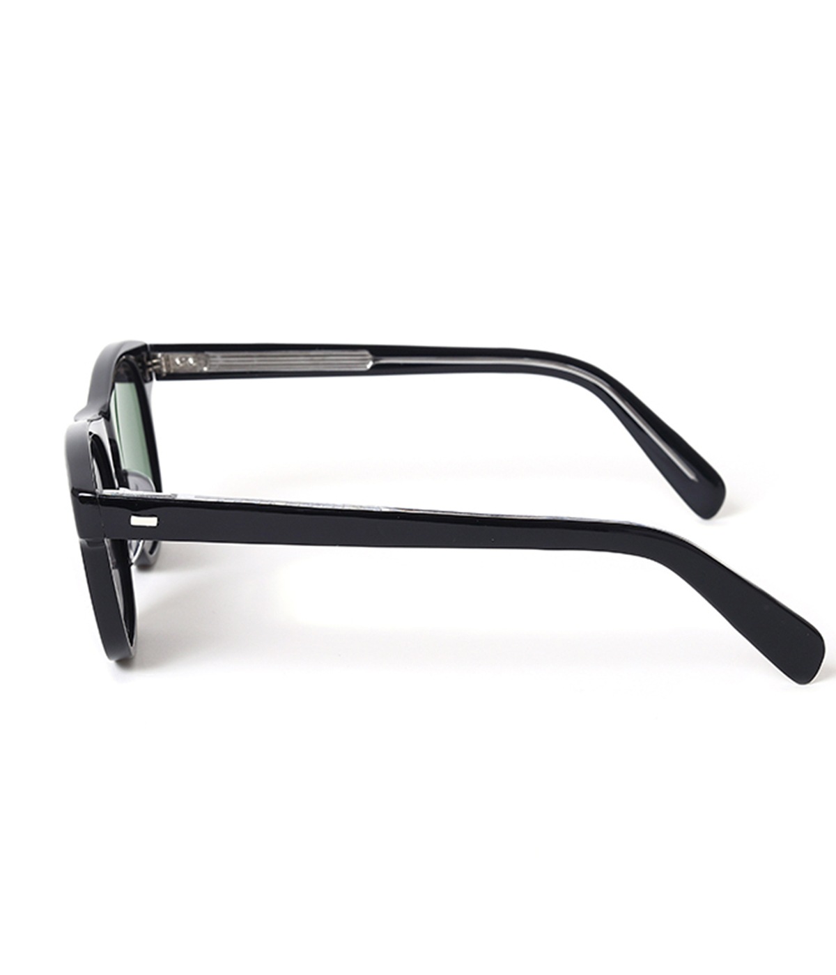 Lunetta BADA / SUNGLASSES MODIFIED NO.7【BLACK-GREEN LENS】