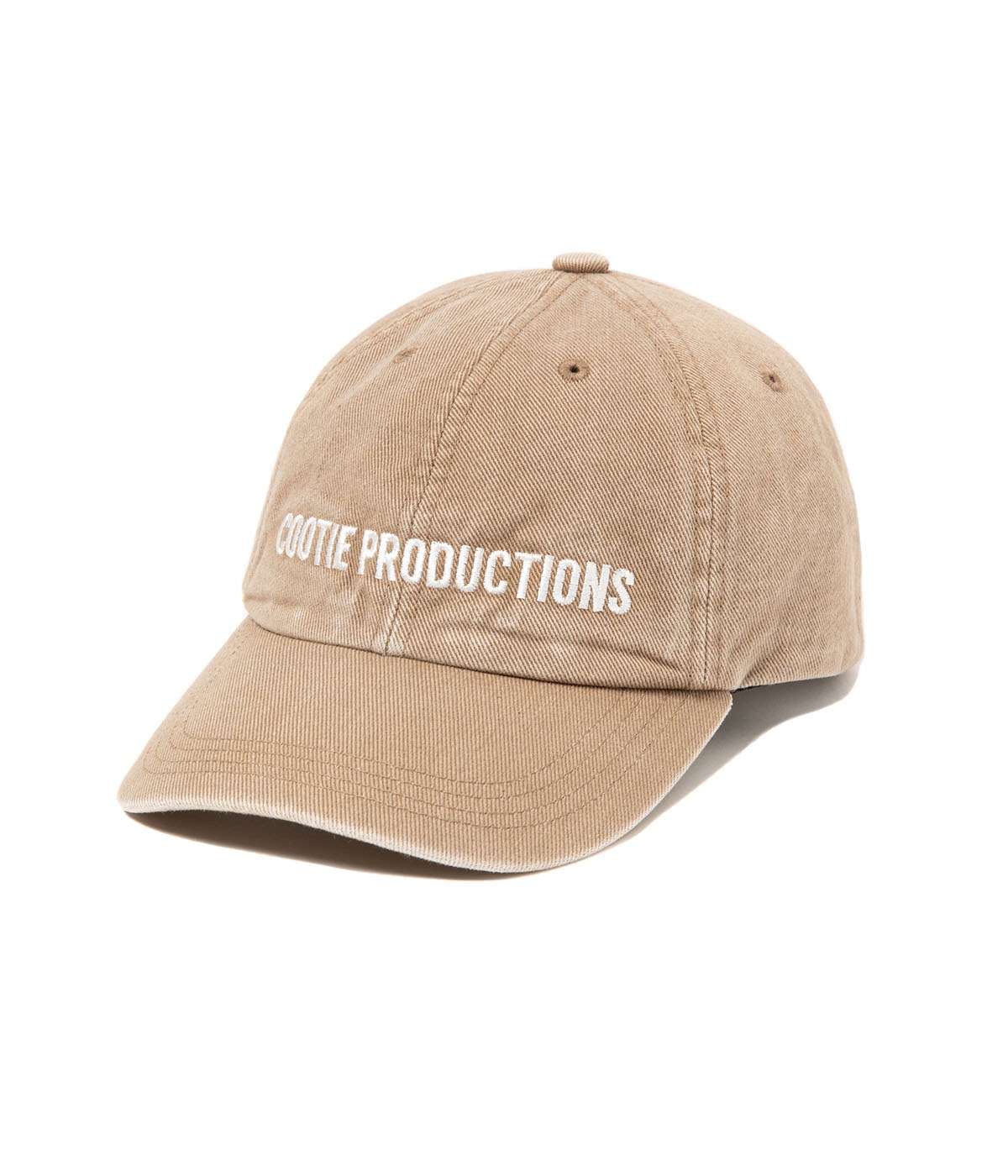 Color Denim 6 Panel Cap【FADE BEIGE】