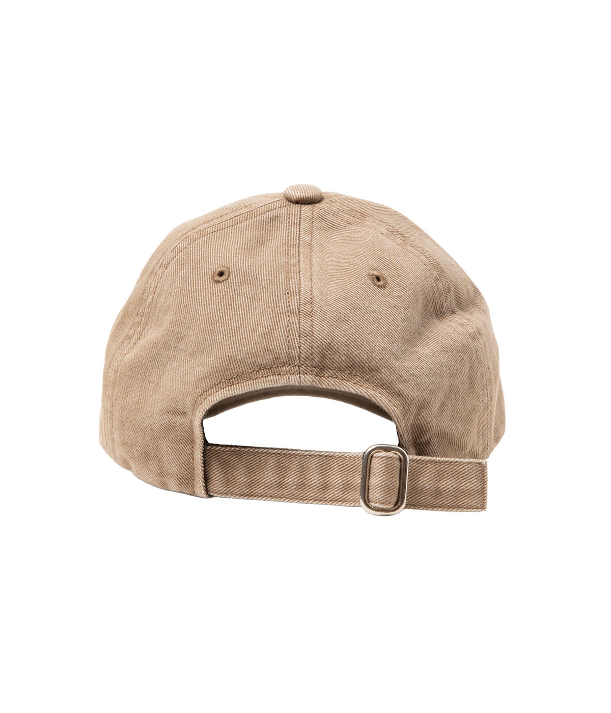 Color Denim 6 Panel Cap【FADE BEIGE】
