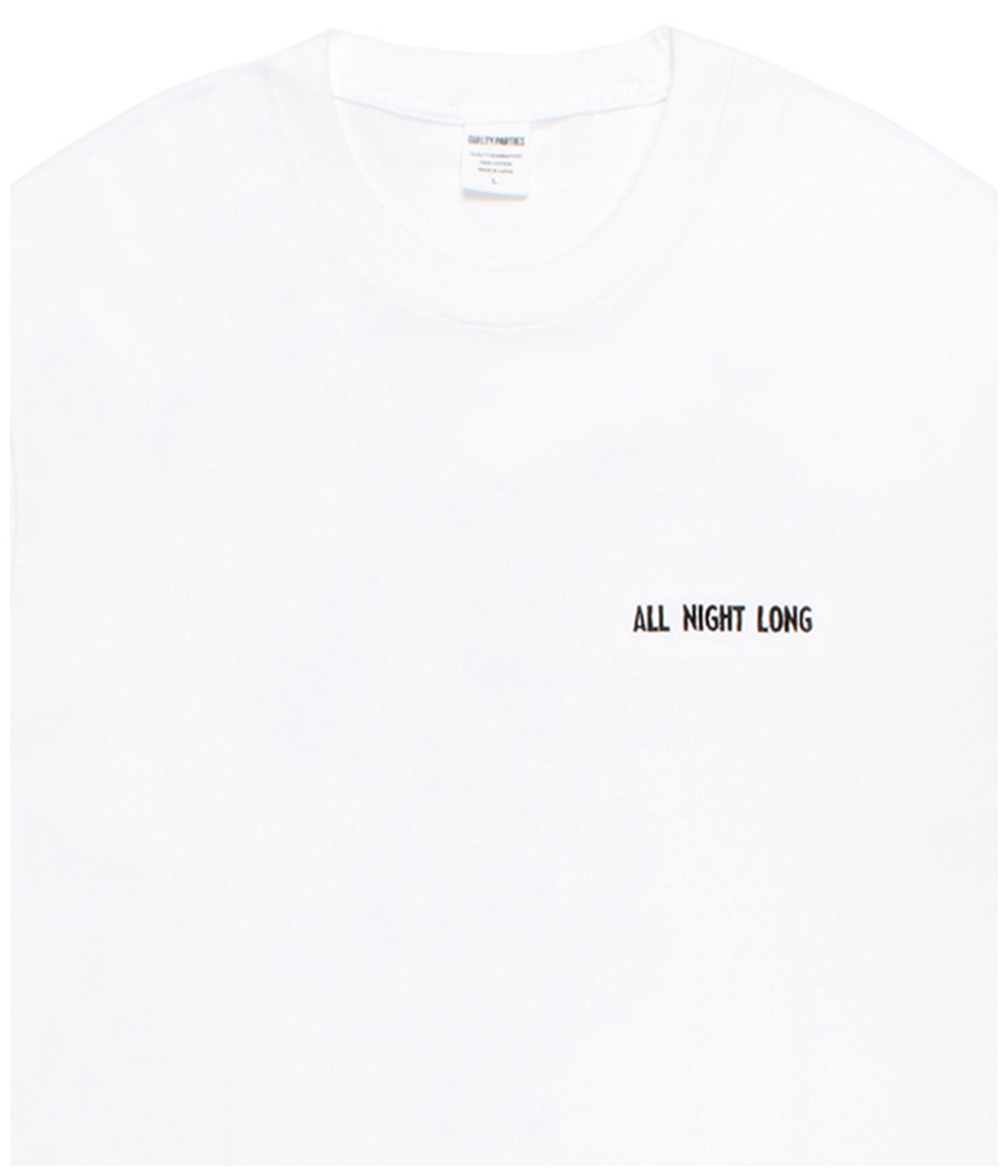 WASHED HEAVY WEIGHT LONG SLEEVE T-SHIRT (TYPE-2)【WHITE】｜WACKO