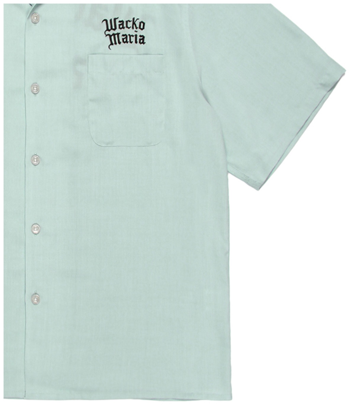 50'S OPEN COLLAR SHIRT (TYPE-2)【L-GREEN】