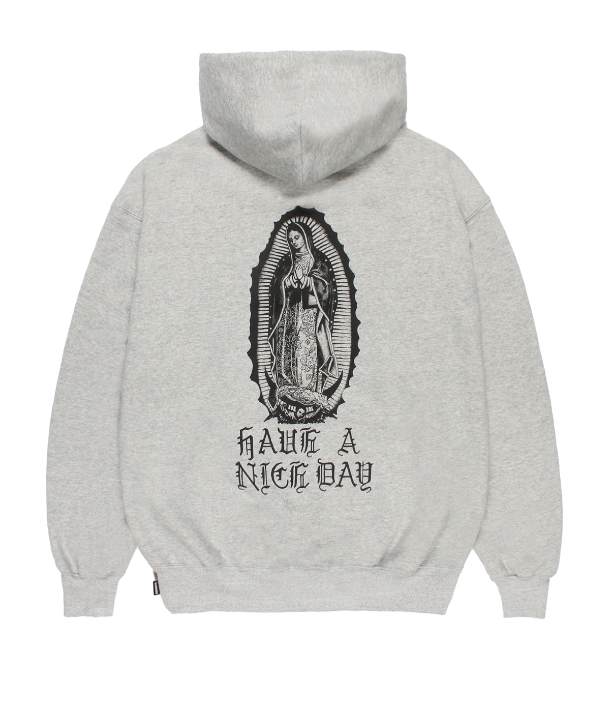 MIDDLE WEIGHT ZIP UP HOODED SWEAT SHIRT【GRAY】｜WACKO MARIA