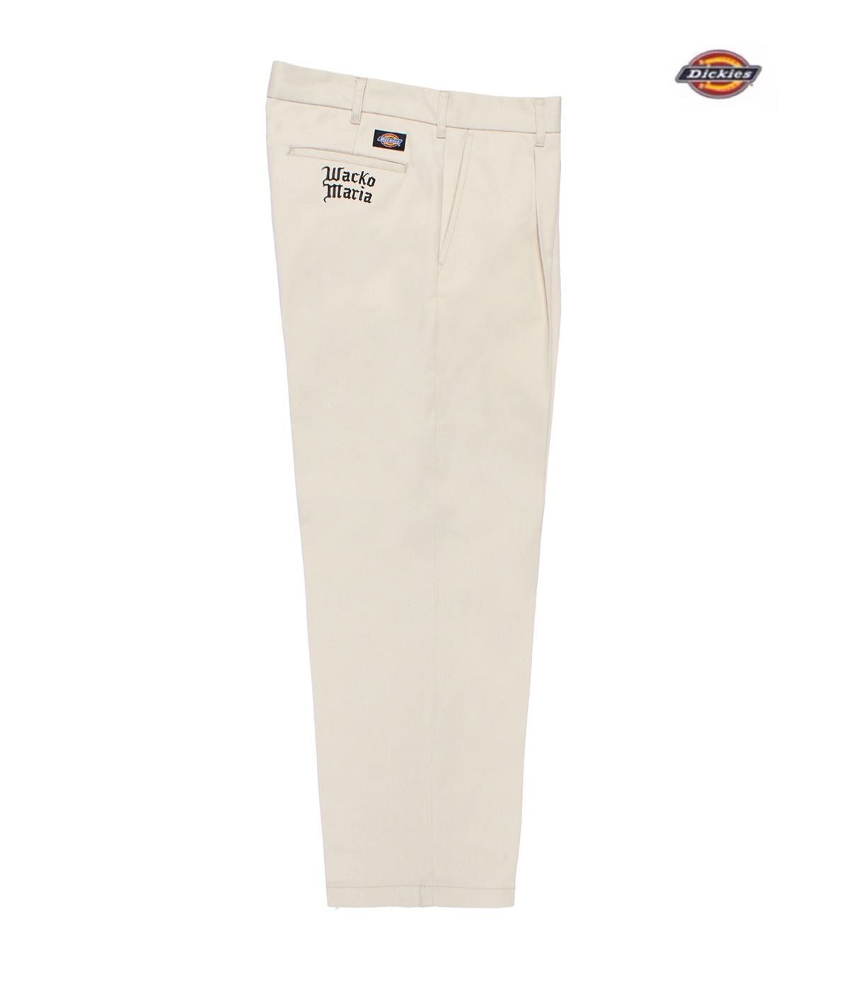 DICKIES / PLEATED TROUSERS【IVORY】｜WACKO MARIA｜MELTING POT