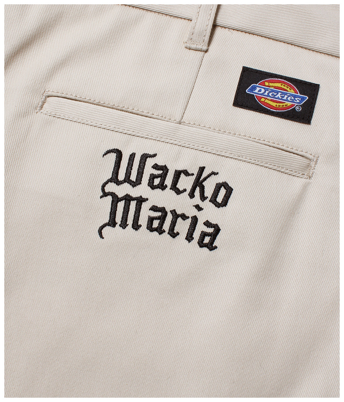 DICKIES / PLEATED TROUSERS【IVORY】