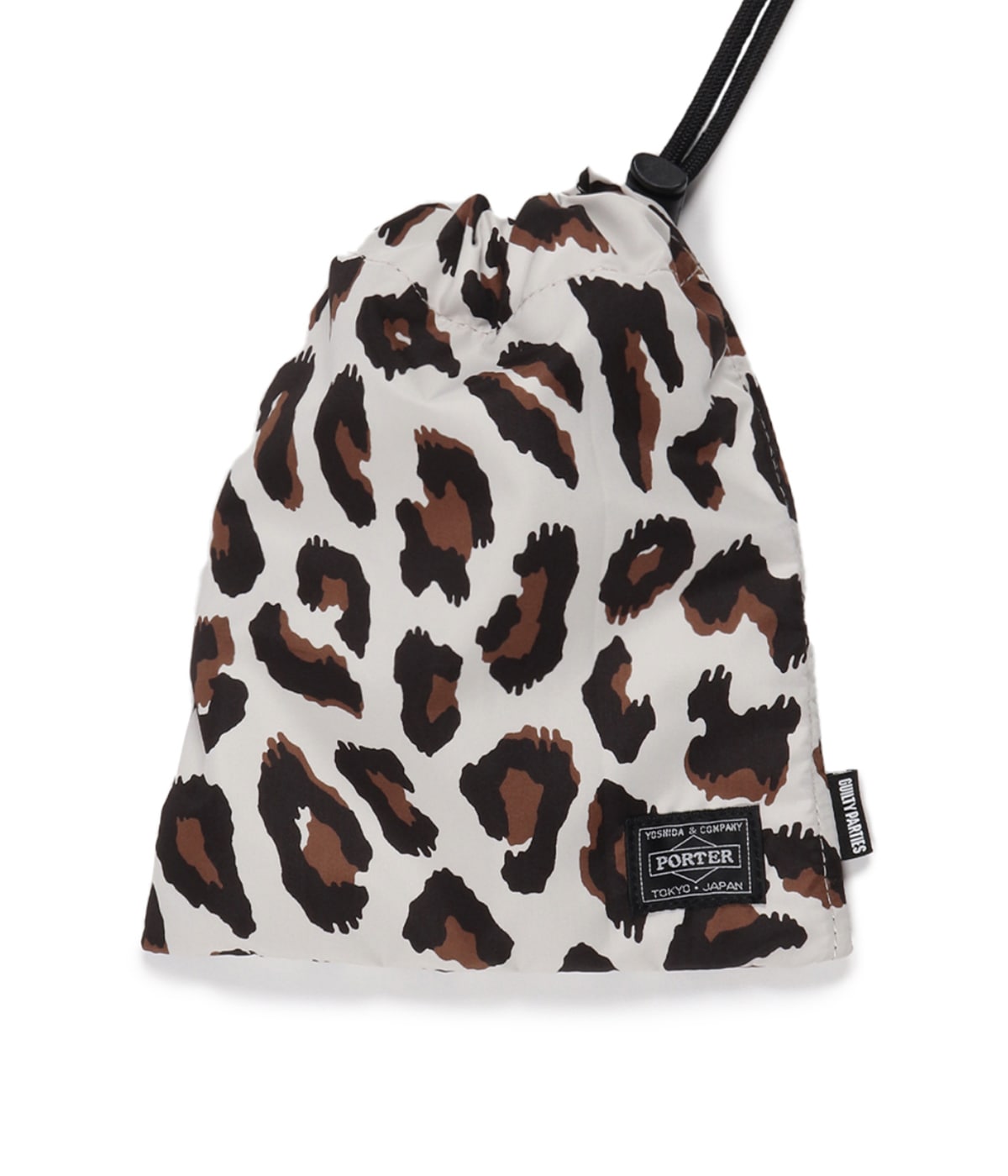 PORTER / LEOPARD SHOULDER POUCH (TYPE-3)【BEIGE】｜WACKO MARIA
