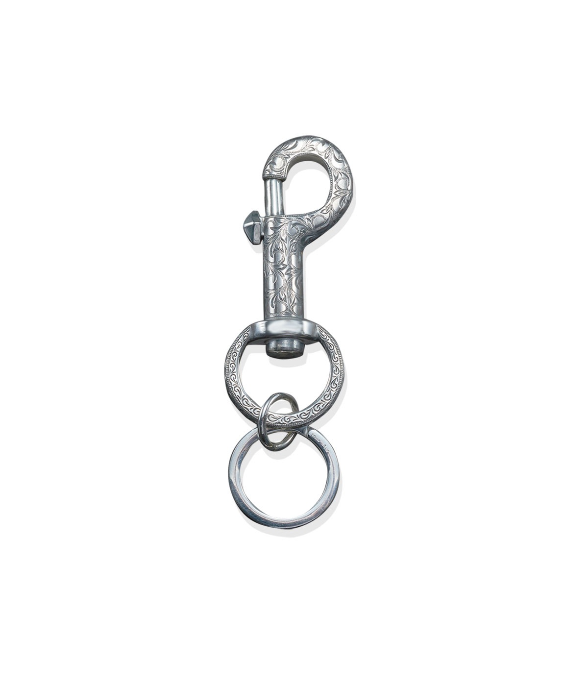 Engraved Key Ring Clip【SILVER950】