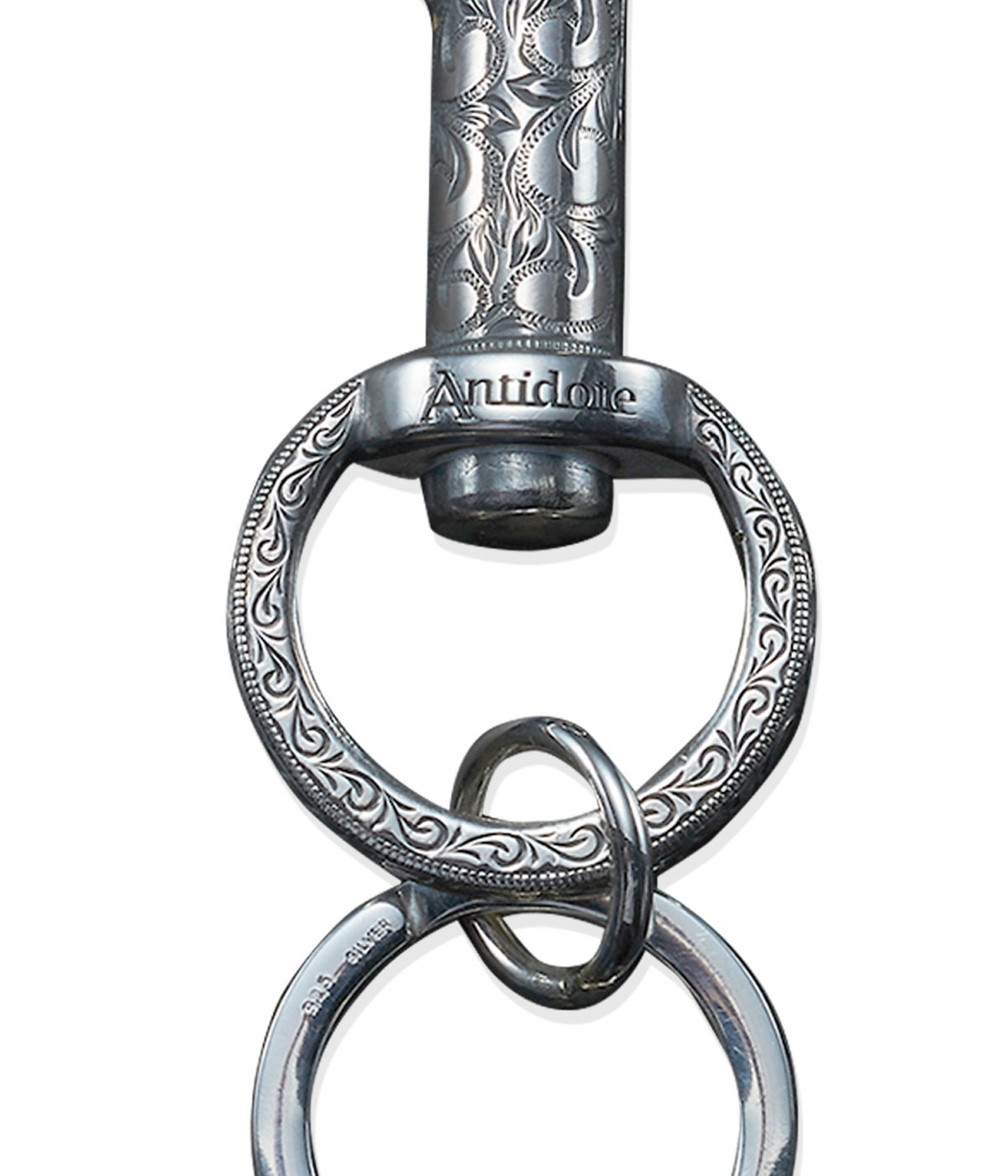 Engraved Key Ring Clip【SILVER950】