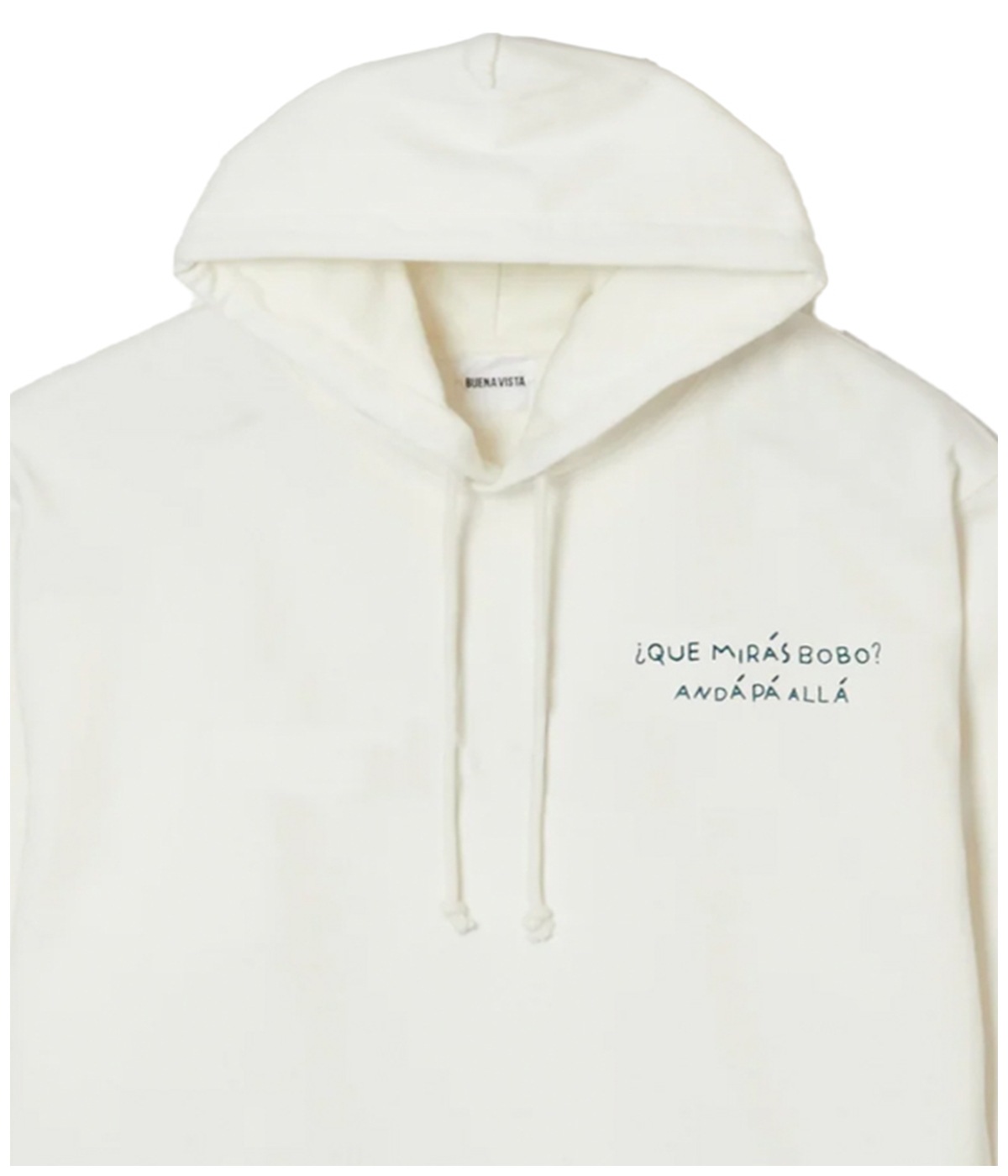 QUE MIRAS BOBO HOODIE【WHITE】