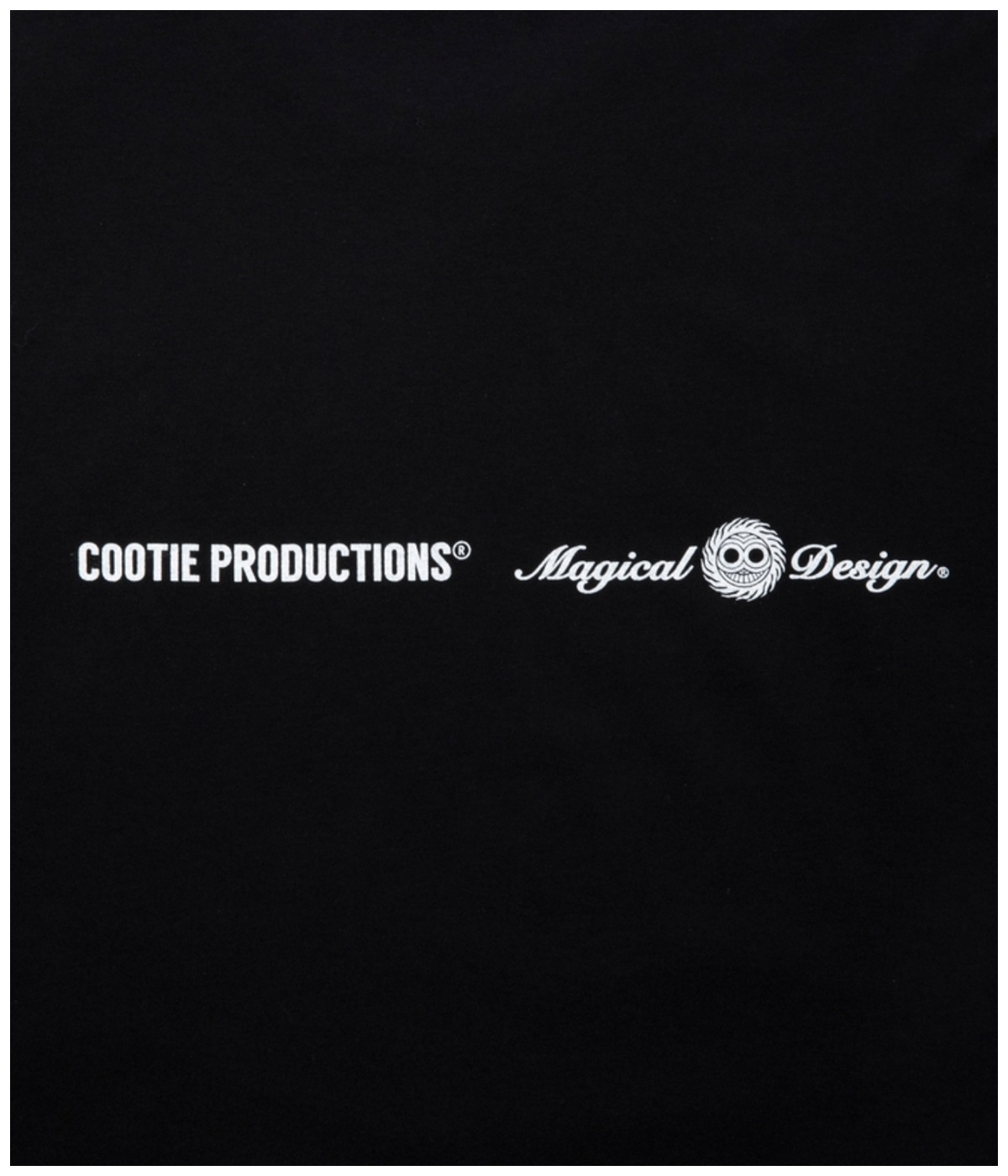 Print L/S Tee (Magical Design®︎ )【BLACK】｜COOTIE PRODUCTIONS