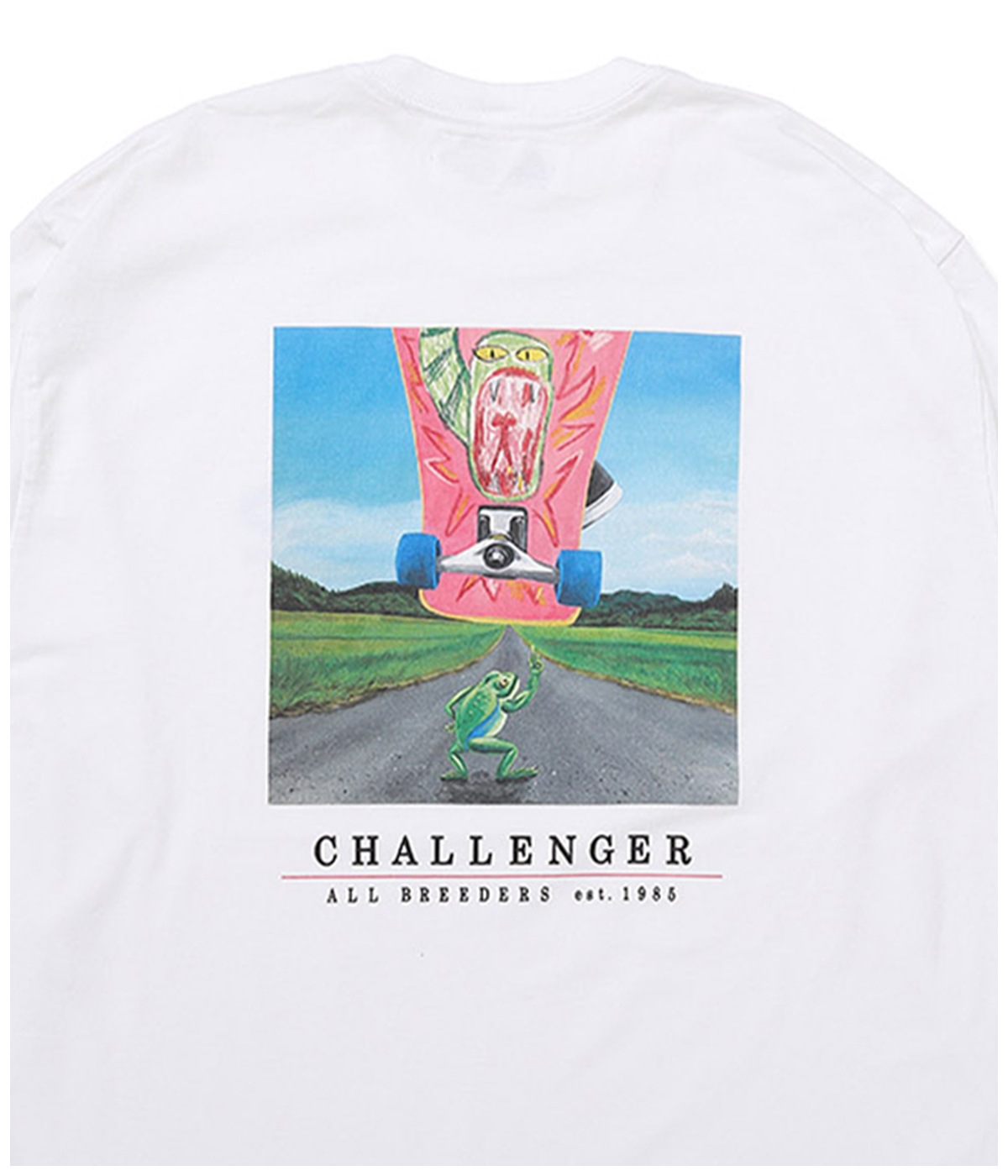 L/S FROG TEE【WHITE】｜CHALLENGER｜MELTING POT（正規取扱店・通販）