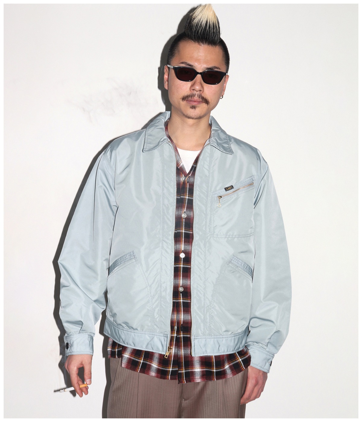 LEE / NYLON 91-B JACKET【L-BLUE】｜WACKO MARIA｜MELTING POT