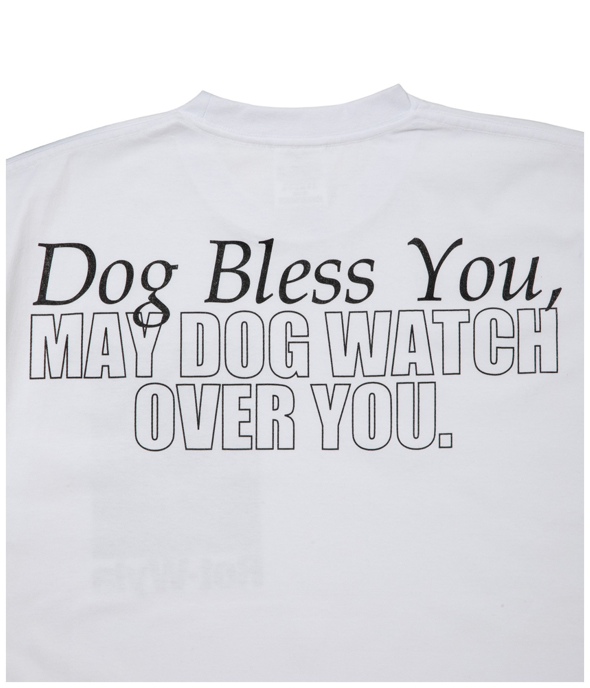 DOG PHOTO TEE【WHITE】