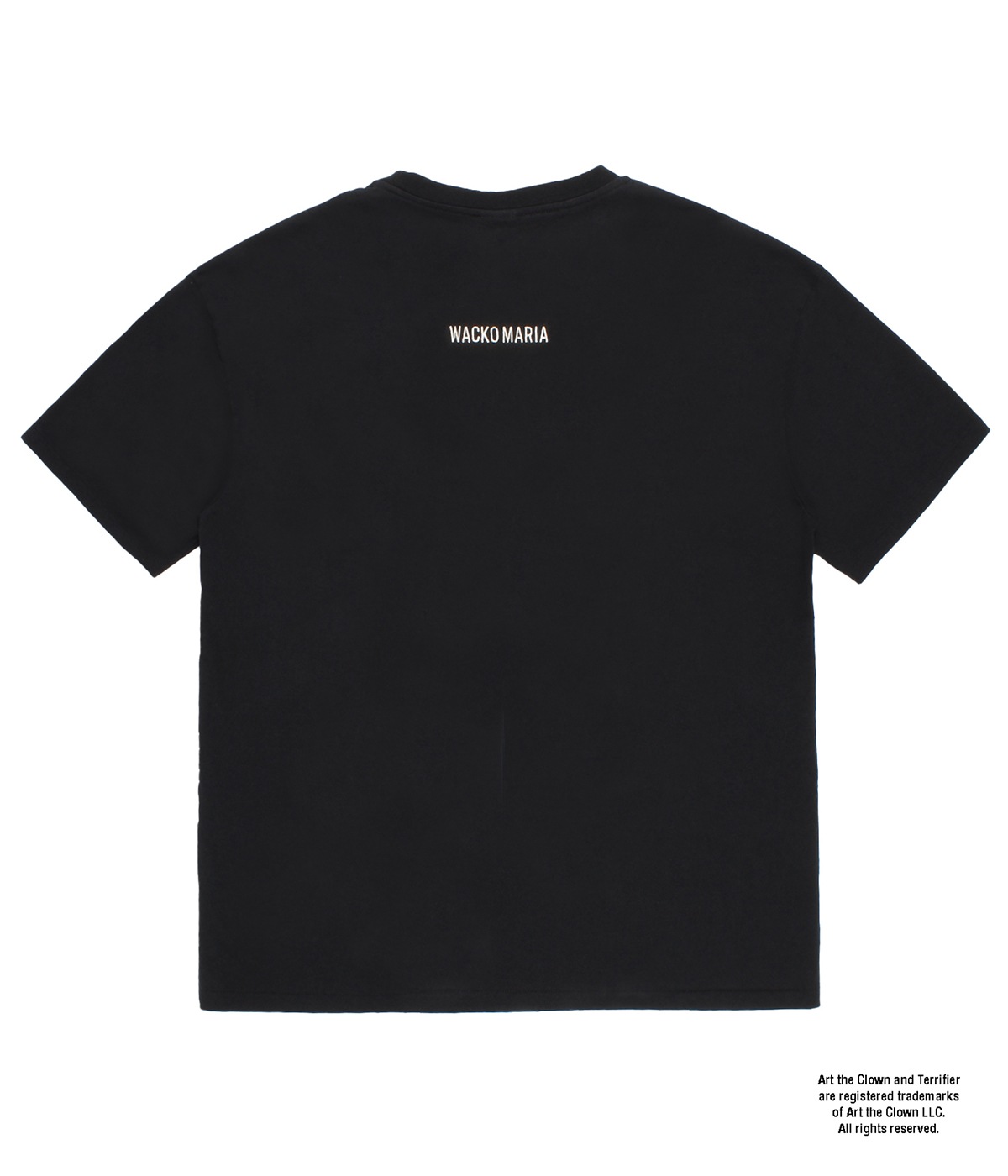 TERRIFIER / WASHED HEAVY WEIGHT T-SHIRT (TYPE-3)【BLACK】｜WACKO