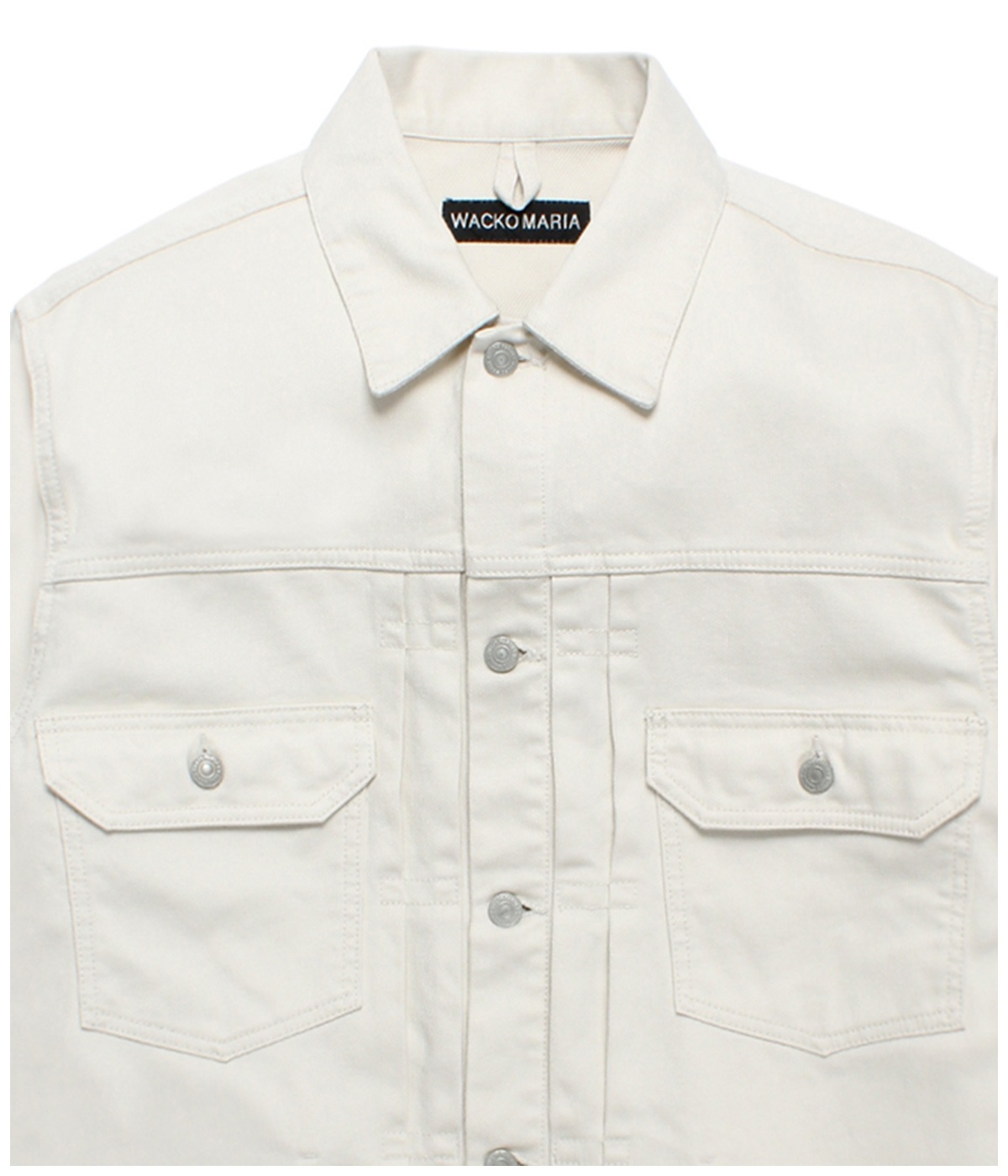 TRUCKER JACKET【IVORY】｜WACKO MARIA｜MELTING POT（正規取扱店・通販）