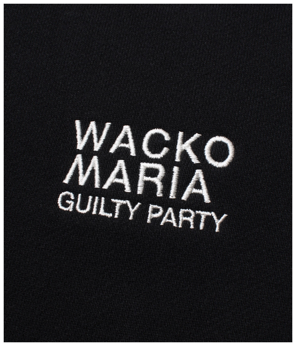 MIDDLE WEIGHT ZIP UP HOODED SWEAT SHIRT【BLACK】｜WACKO MARIA