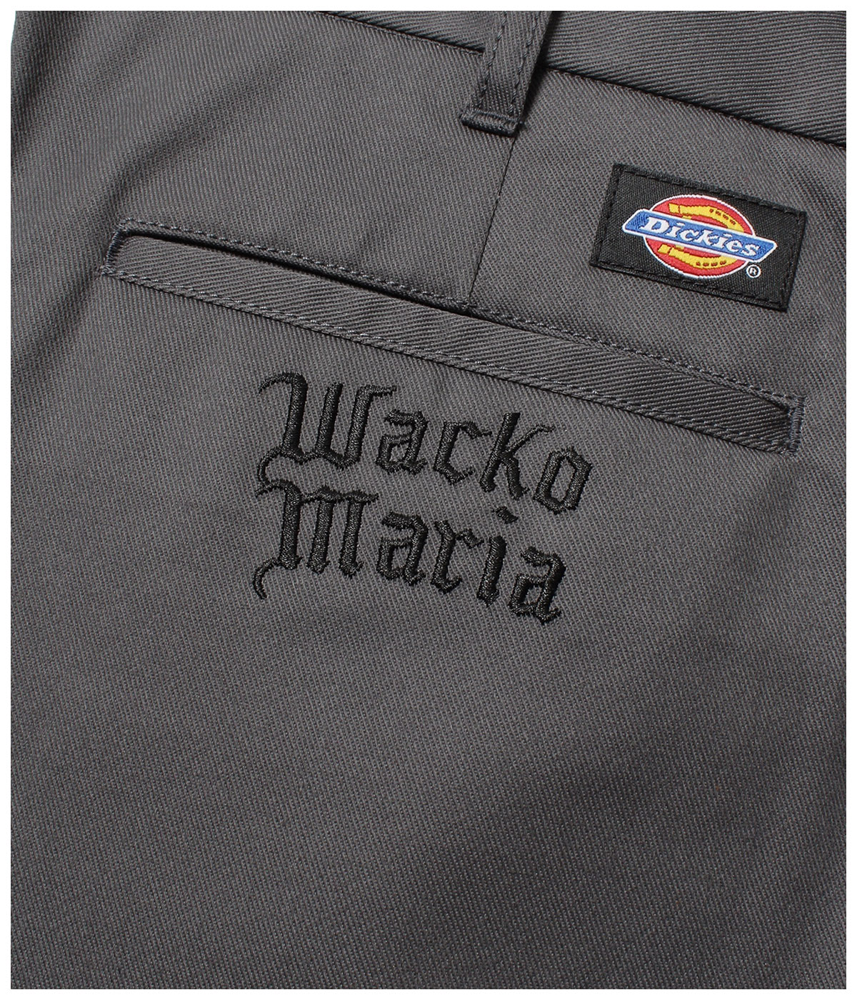 DICKIES / PLEATED TROUSERS【CHARCOAL】
