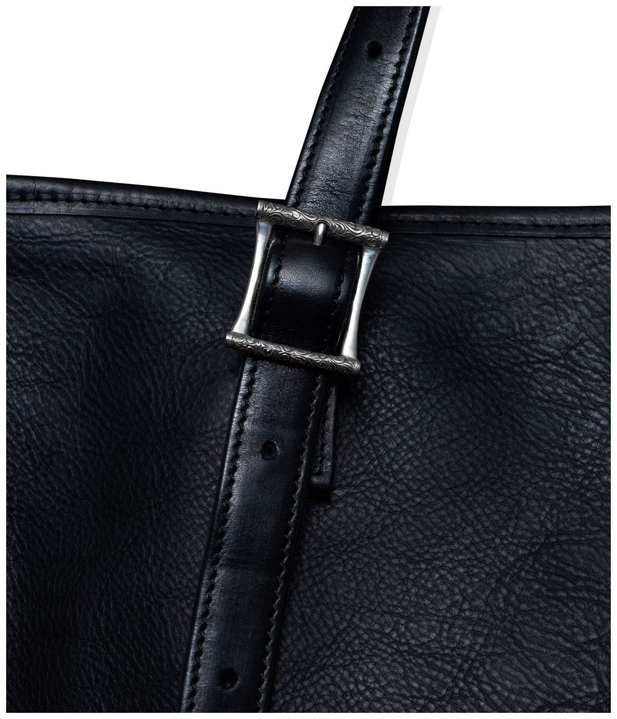 Leather Tool (tote) Bag【BLACK】