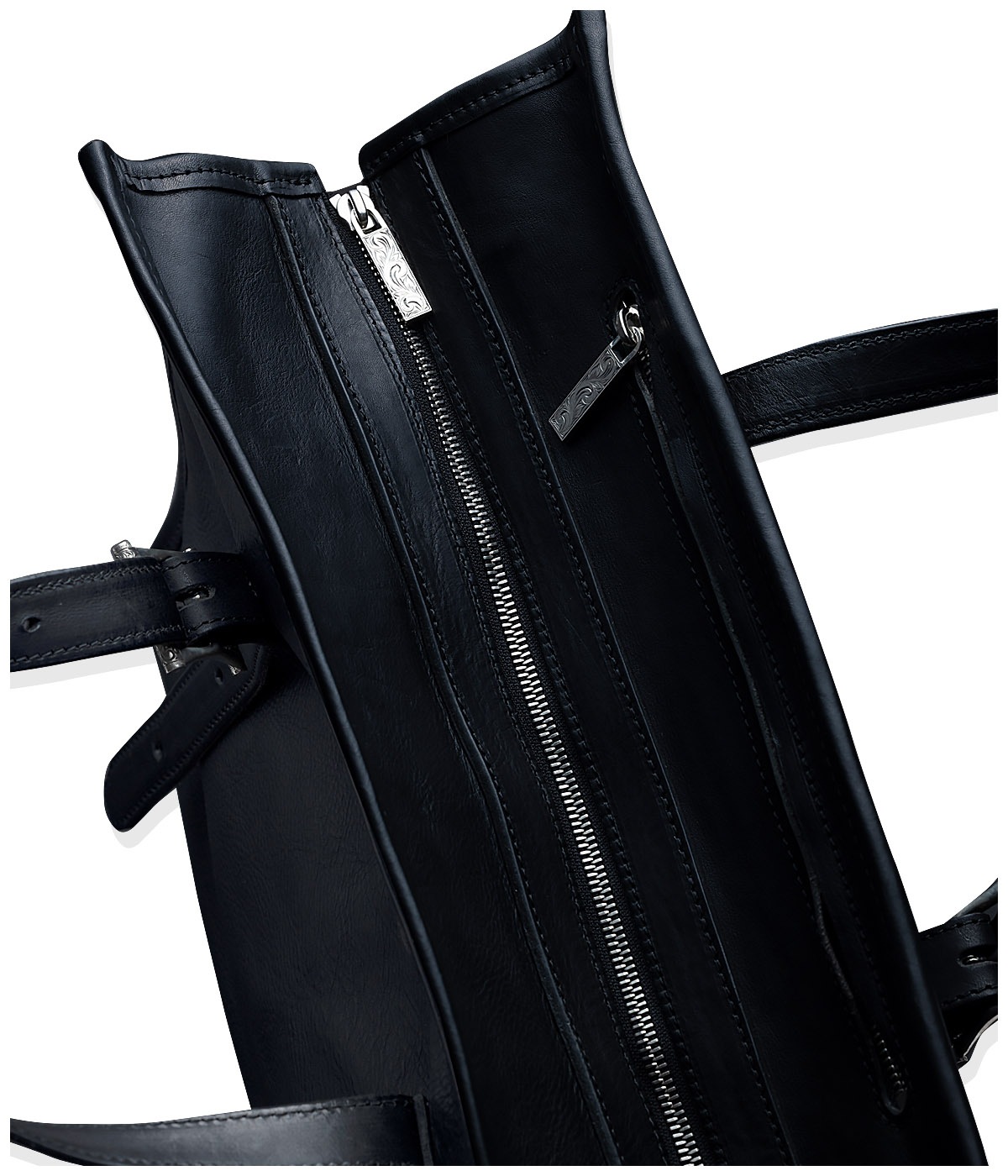 Leather Tool (tote) Bag【BLACK】