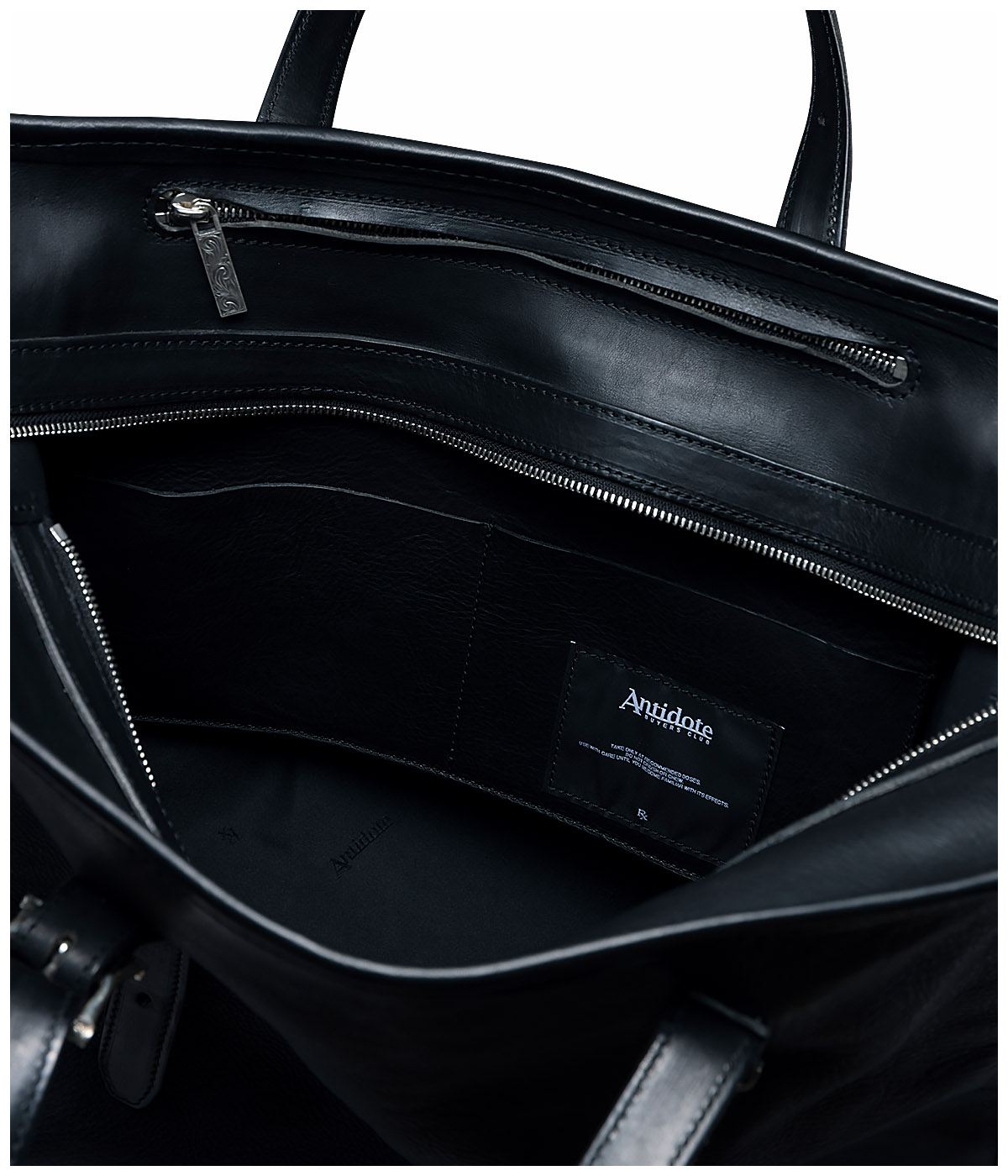 Leather Tool (tote) Bag【BLACK】