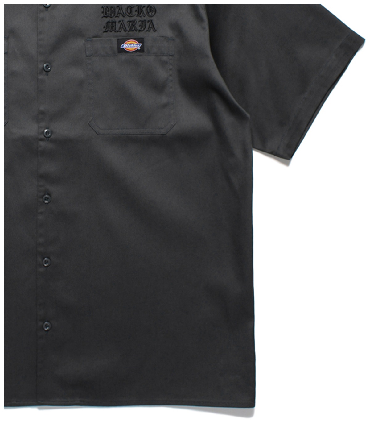 トップス WAKO MARIA / DICKIES WORK SHIRT Wacko Maria x Dickies Work Shirt (Type-1) | Black