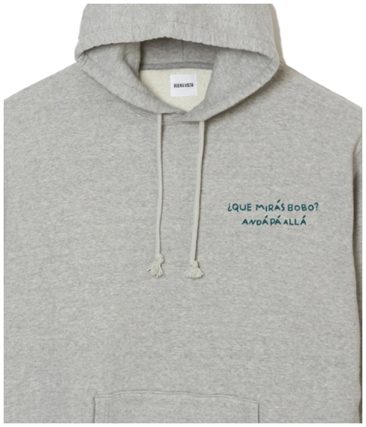 QUE MIRAS BOBO HOODIE【HEATHER GRAY】
