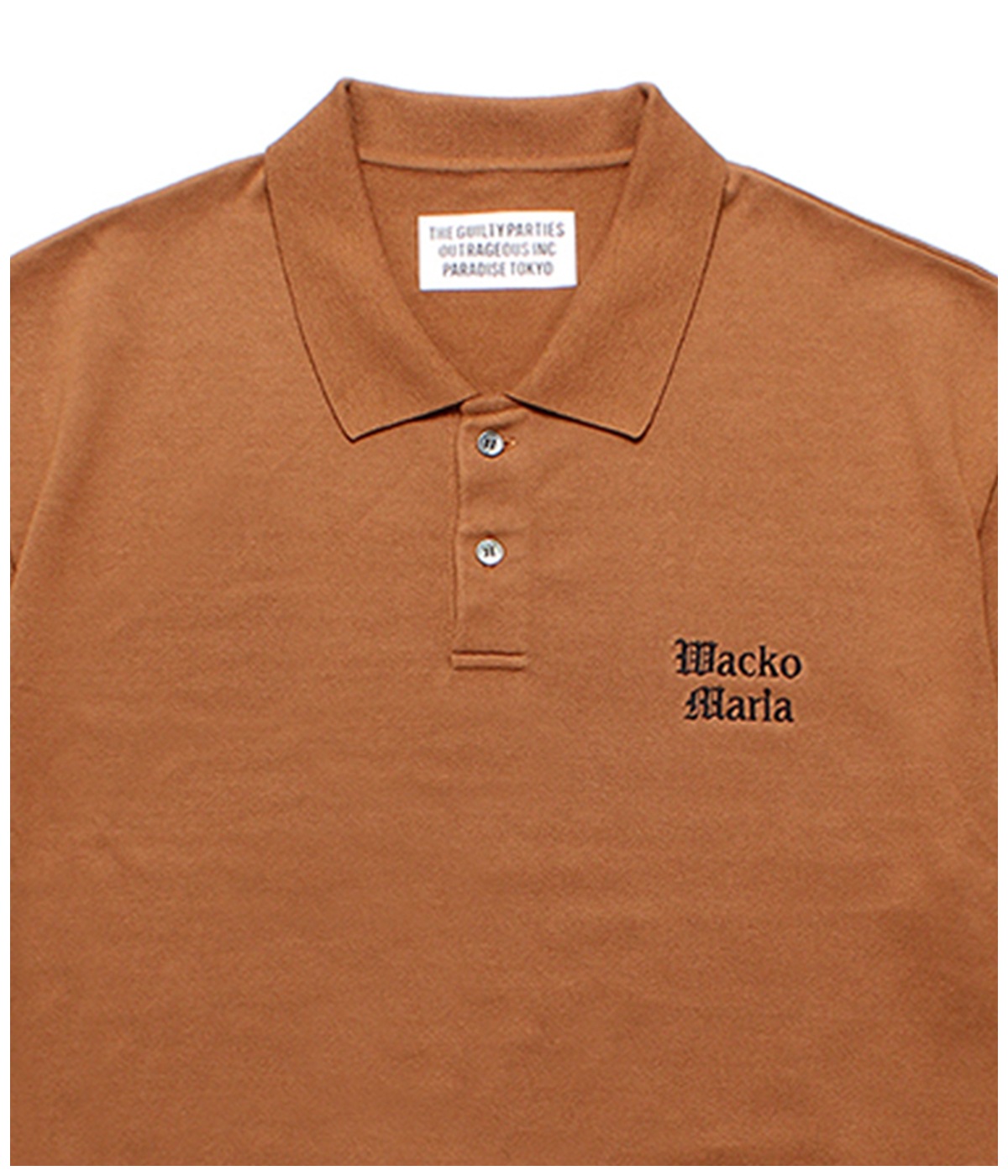 ワコマリア　ニットポロ WACKO MARIA (ワコマリア)】 ニットポロ│WACKO MARIA