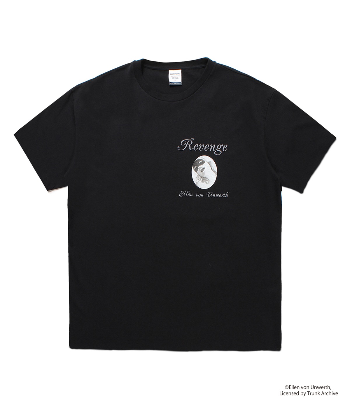 【WACKO MARIA】ELLEN VON UNWERTH/WASHED HEAVY WEIGHT T-SHIRT ELLEN VON UNWERTH / WASHED HEAVY WEIGHT T-SHIRT (TYPE-2