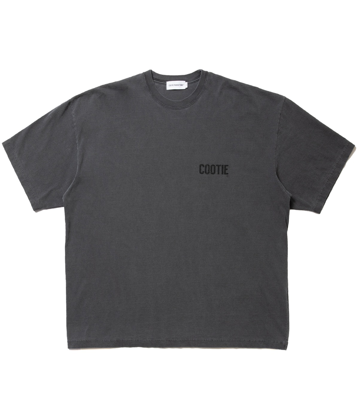 COOTIE Pigment Dyed S / S Tee （Black） Pigment Dyed S/S Tee【BLACK】｜COOTIE PRODUCTIONS